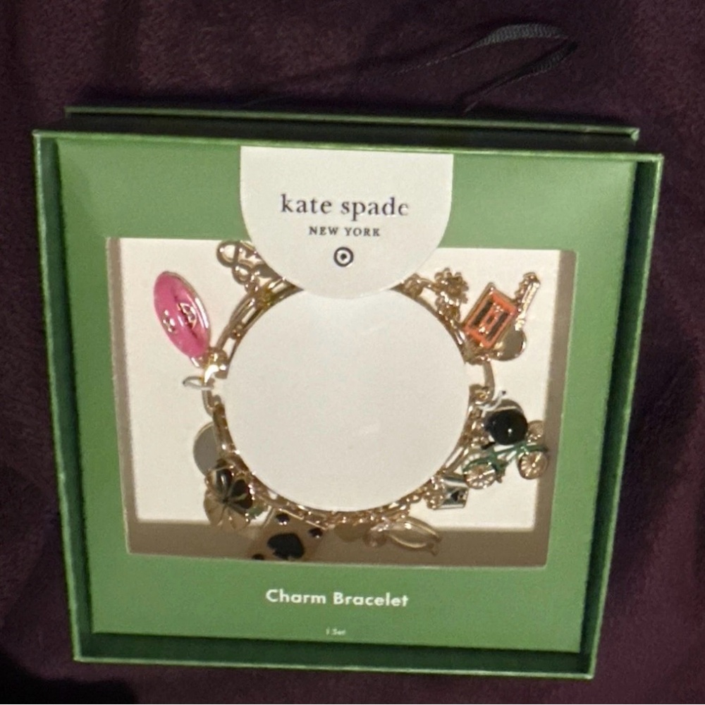 Kate Spade Gold Charm Bracelet